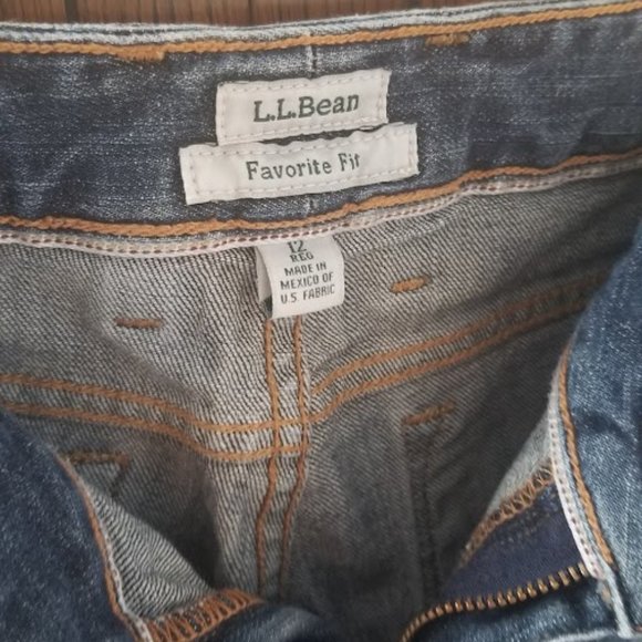 L.L. Bean Jeans Ll Bean Jeans Favorite Fit Size 2 Reg Comfy Fit
